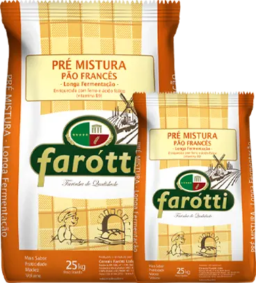 Farinha Pré-Mistura Para Pão Francês 25kg (longa fermentação)